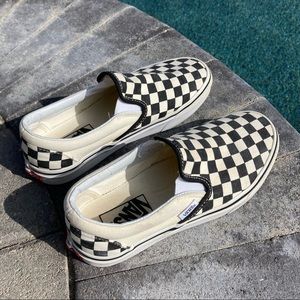 Vans Checkered Slip-Ons